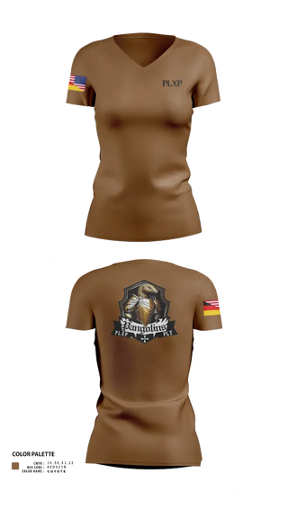 Womens Short Sleeve Vneck Shirt, PLXP PLT Pangolins, , Teamtime, Team time, sublimation, custom sports apparel, team uniforms, spirit wear, spiritwear, sports uniforms, custom shirts, team store, custom team store, fundraiser sports, apparel fundraiser