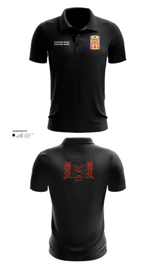 Short Sleeve Performance Polo, 11th MDB, Army, Teamtime, Team time, sublimation, custom sports apparel, team uniforms, spirit wear, spiritwear, sports uniforms, custom shirts, team store, custom team store, fundraiser sports, apparel fundraiser