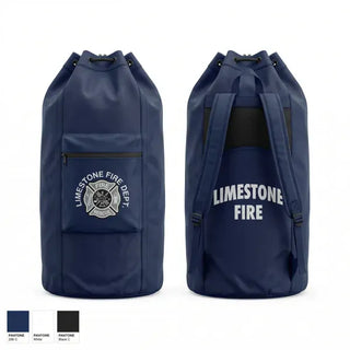 Gear Bag, Limestone Fire Protection District, Fire Department, Teamtime, Team time, sublimation, custom sports apparel, team uniforms, spirit wear, spiritwear, sports uniforms, custom shirts, team store, custom team store, fundraiser sports, apparel fundraiser