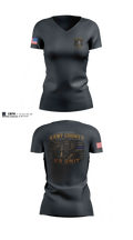 KCSO K9 Women's Short Sleeve V-neck Shirt - 3