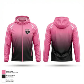 Windbreaker, United Donna, Women's Soccer, Teamtime, Team time, sublimation, custom sports apparel, team uniforms, spirit wear, spiritwear, sports uniforms, custom shirts, team store, custom team store, fundraiser sports, apparel fundraiser