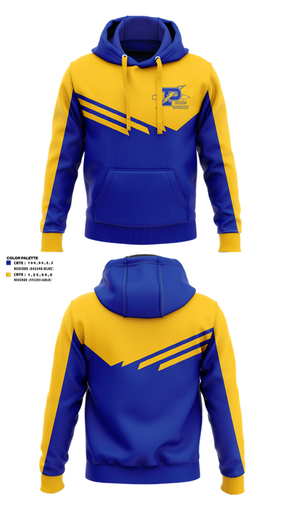 Philo High School Cross Country 92420827 Hoodie - 1