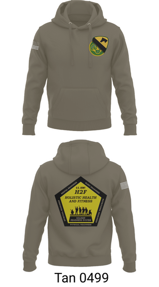 Hoodie, 1st Cav 3CR, , Teamtime, Team time, sublimation, custom sports apparel, team uniforms, spirit wear, spiritwear, sports uniforms, custom shirts, team store, custom team store, fundraiser sports, apparel fundraiser