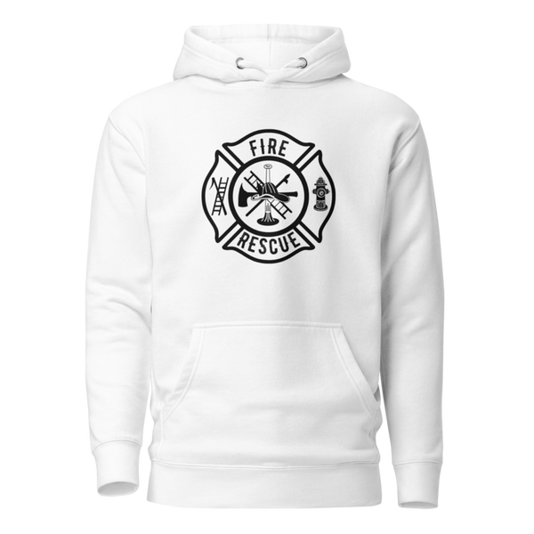 Unisex Hoodie - 1 - White