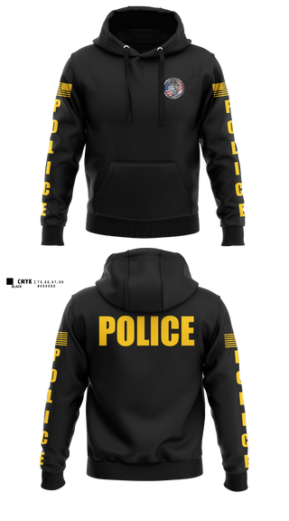 Hoodie, Fort Walton Beach Police Department, Police, Teamtime, Team time, sublimation, custom sports apparel, team uniforms, spirit wear, spiritwear, sports uniforms, custom shirts, team store, custom team store, fundraiser sports, apparel fundraiser