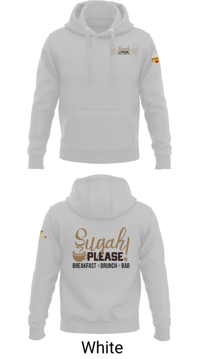 Sugah Please Breakfast Brunch Bar 84715642 Hoodie - 6