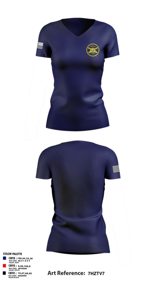 Womens Short Sleeve Vneck Shirt, Fire’s Squadron 2nd SCR, , Teamtime, Team time, sublimation, custom sports apparel, team uniforms, spirit wear, spiritwear, sports uniforms, custom shirts, team store, custom team store, fundraiser sports, apparel fundraiser