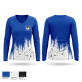 Northwest Mississippi Wolves Women's Long Sleeve V-neck Shirt - 1