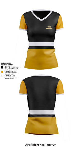 Womens Short Sleeve Vneck Shirt, Tomah, Women's Basketball, Teamtime, Team time, sublimation, custom sports apparel, team uniforms, spirit wear, spiritwear, sports uniforms, custom shirts, team store, custom team store, fundraiser sports, apparel fundraiser
