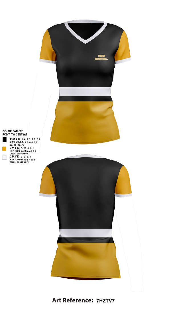 Womens Short Sleeve Vneck Shirt, Tomah, Women's Basketball, Teamtime, Team time, sublimation, custom sports apparel, team uniforms, spirit wear, spiritwear, sports uniforms, custom shirts, team store, custom team store, fundraiser sports, apparel fundraiser