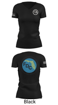 Florida Department of Corrections 76074313 Women's Short Sleeve V-neck Shirt - 24