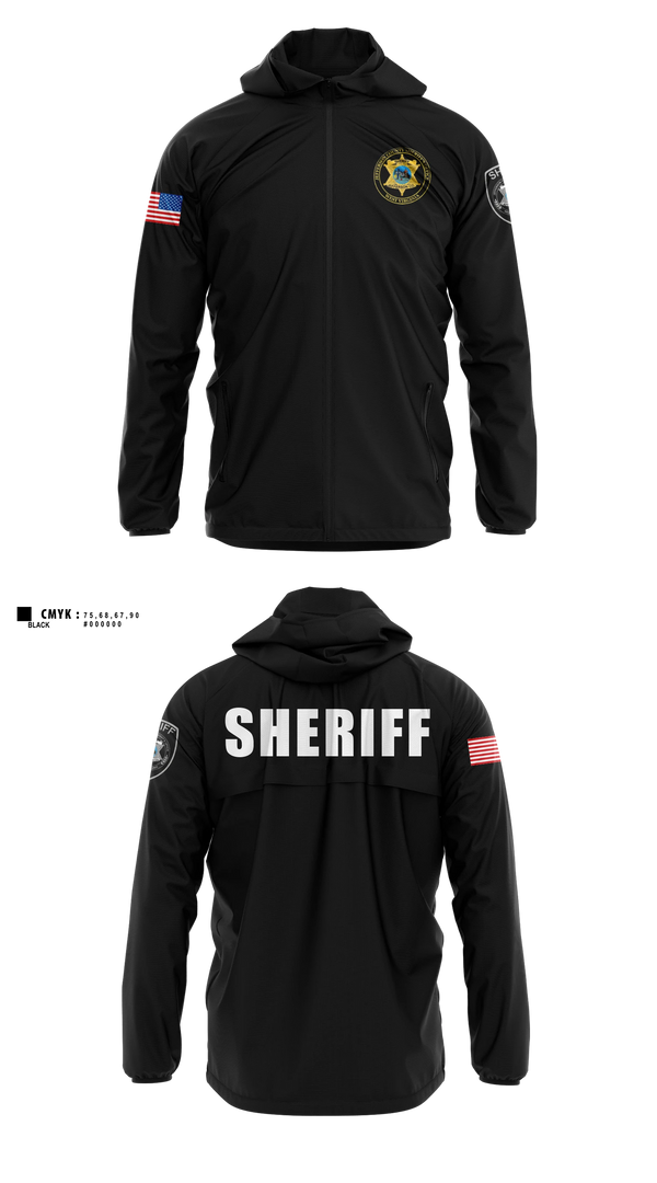 Windbreaker, Jefferson County Sheriff's Office, Police, Teamtime, Team time, sublimation, custom sports apparel, team uniforms, spirit wear, spiritwear, sports uniforms, custom shirts, team store, custom team store, fundraiser sports, apparel fundraiser