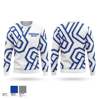 Crew Neck Sweatshirt, Conemaugh valley, , Teamtime, Team time, sublimation, custom sports apparel, team uniforms, spirit wear, spiritwear, sports uniforms, custom shirts, team store, custom team store, fundraiser sports, apparel fundraiser