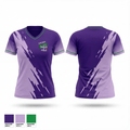 Signal Knob Track & Field 19637493 Women's Short Sleeve V-neck Shirt - 25 (1)