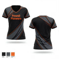 Powell Pioneers 27736542 Women's Short Sleeve V-neck Shirt - 1