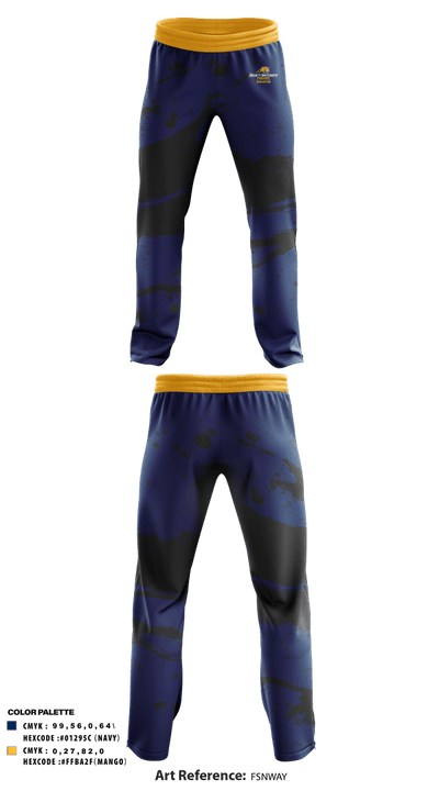 Averett University Track & Field 47434909 Sweatpants - 2
