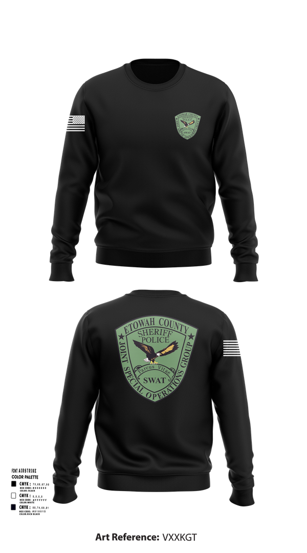 Crew Neck Sweatshirt, Etowah County JSOG, , Teamtime, Team time, sublimation, custom sports apparel, team uniforms, spirit wear, spiritwear, sports uniforms, custom shirts, team store, custom team store, fundraiser sports, apparel fundraiser