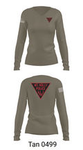 Mount Holly Police 90024854 Women's Long Sleeve V-neck Shirt - 11