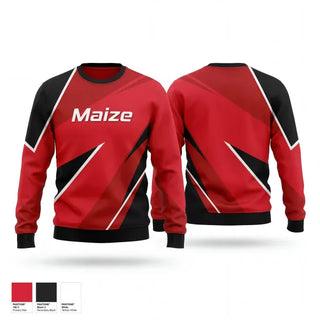 Crew Neck Sweatshirt, Maize, Wrestling, Teamtime, Team time, sublimation, custom sports apparel, team uniforms, spirit wear, spiritwear, sports uniforms, custom shirts, team store, custom team store, fundraiser sports, apparel fundraiser