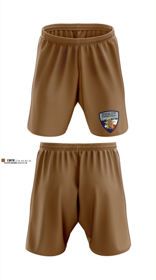 Athletic Shorts With Pockets, Yoakum County Sheriff’s Office, Police, Teamtime, Team time, sublimation, custom sports apparel, team uniforms, spirit wear, spiritwear, sports uniforms, custom shirts, team store, custom team store, fundraiser sports, apparel fundraiser