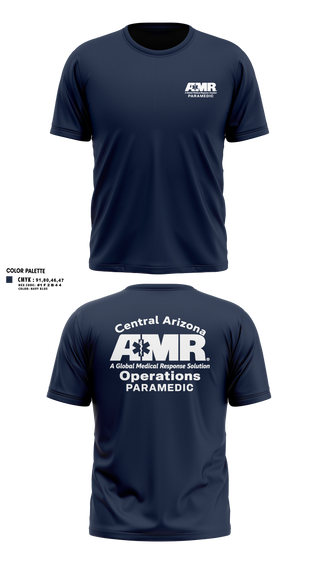Short Sleeve Performance Shirt, AMR  Central Arizona Operations, EMS/EMT, Teamtime, Team time, sublimation, custom sports apparel, team uniforms, spirit wear, spiritwear, sports uniforms, custom shirts, team store, custom team store, fundraiser sports, apparel fundraiser