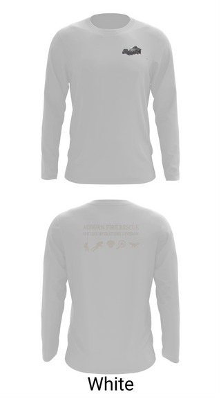 Long Sleeve Performance Shirt, Auburn fire, Fire Department, Teamtime, Team time, sublimation, custom sports apparel, team uniforms, spirit wear, spiritwear, sports uniforms, custom shirts, team store, custom team store, fundraiser sports, apparel fundraiser