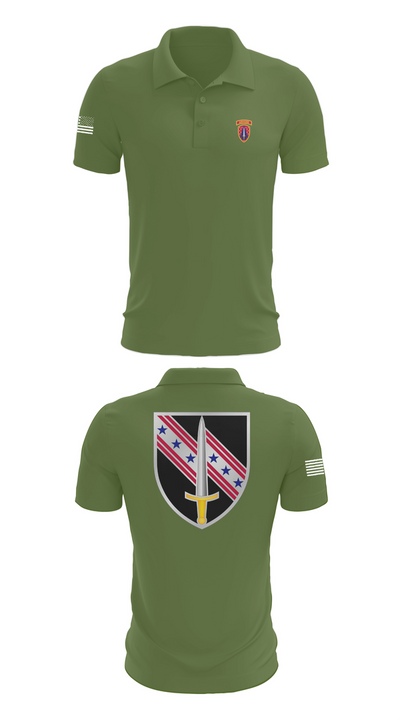 6/54th SFAB 47139955 Short Sleeve Performance Polo - 45