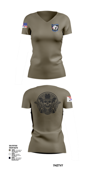 Womens Short Sleeve Vneck Shirt, Desperados, , Teamtime, Team time, sublimation, custom sports apparel, team uniforms, spirit wear, spiritwear, sports uniforms, custom shirts, team store, custom team store, fundraiser sports, apparel fundraiser
