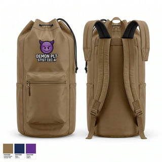 Gear Bag, Demon PLT, Army, Teamtime, Team time, sublimation, custom sports apparel, team uniforms, spirit wear, spiritwear, sports uniforms, custom shirts, team store, custom team store, fundraiser sports, apparel fundraiser