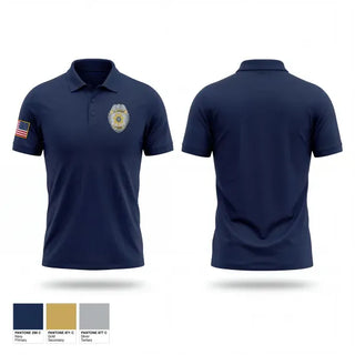 Short Sleeve Performance Polo, Hudson Police Department, Police, Teamtime, Team time, sublimation, custom sports apparel, team uniforms, spirit wear, spiritwear, sports uniforms, custom shirts, team store, custom team store, fundraiser sports, apparel fundraiser