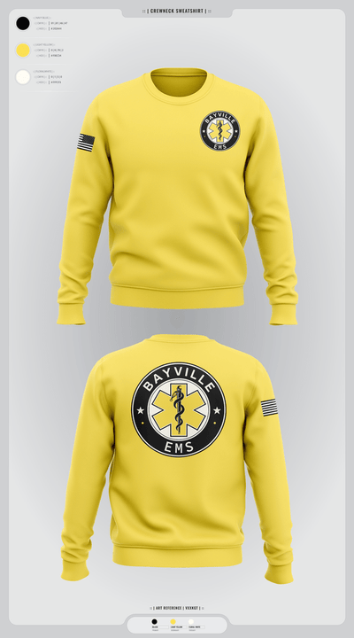 Bayville EMS 33785982 Crew Neck Sweatshirt - 2