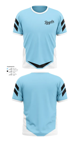 Short Sleeve Performance Shirt, Royals, Baseball, Teamtime, Team time, sublimation, custom sports apparel, team uniforms, spirit wear, spiritwear, sports uniforms, custom shirts, team store, custom team store, fundraiser sports, apparel fundraiser