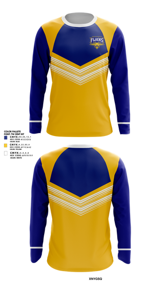 Long Sleeve Performance Shirt, Clyde Fliers, Golf, Teamtime, Team time, sublimation, custom sports apparel, team uniforms, spirit wear, spiritwear, sports uniforms, custom shirts, team store, custom team store, fundraiser sports, apparel fundraiser