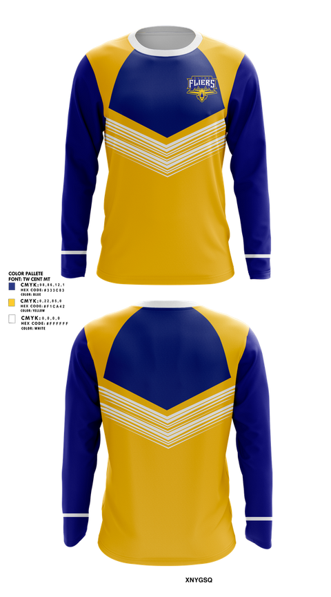 Long Sleeve Performance Shirt, Clyde Fliers, Golf, Teamtime, Team time, sublimation, custom sports apparel, team uniforms, spirit wear, spiritwear, sports uniforms, custom shirts, team store, custom team store, fundraiser sports, apparel fundraiser