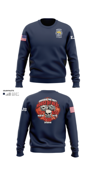 Crew Neck Sweatshirt, Cfd e47, Fire Department, Teamtime, Team time, sublimation, custom sports apparel, team uniforms, spirit wear, spiritwear, sports uniforms, custom shirts, team store, custom team store, fundraiser sports, apparel fundraiser