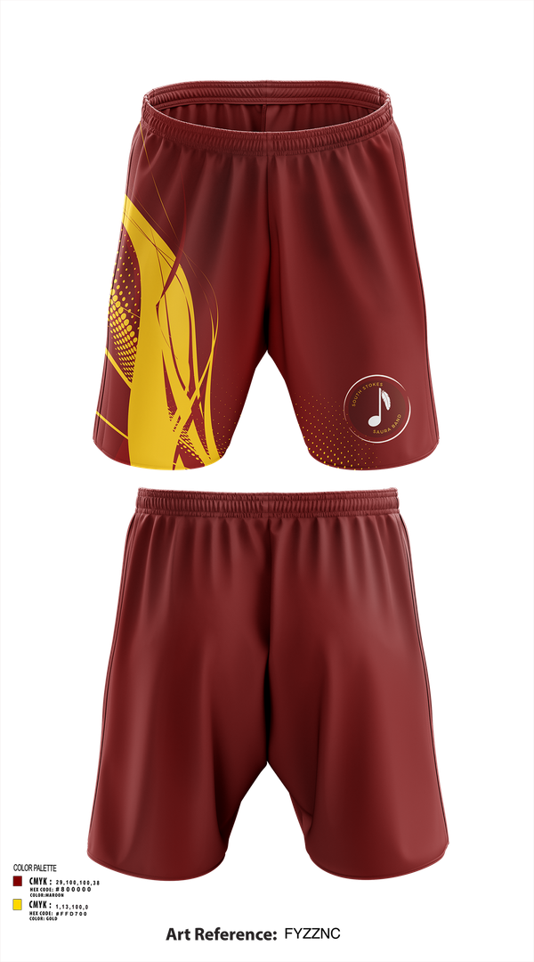 Athletic Shorts With Pockets, South Stokes Saura Band, Spirit Store, Teamtime, Team time, sublimation, custom sports apparel, team uniforms, spirit wear, spiritwear, sports uniforms, custom shirts, team store, custom team store, fundraiser sports, apparel fundraiser