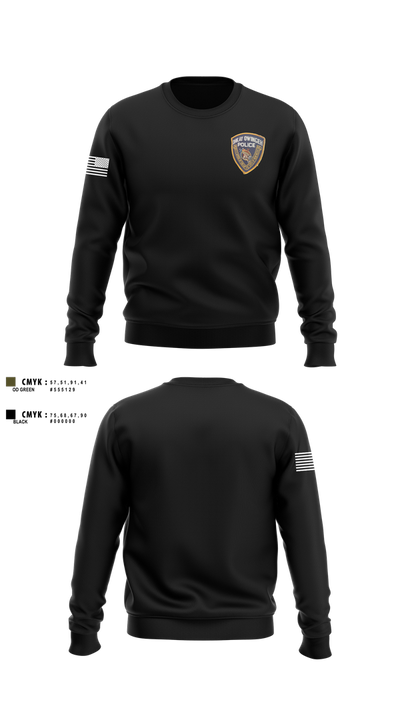 Ohkay Owingeh police 347501 Crew Neck Sweatshirt - 1