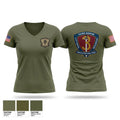 3D LCT 79323990 Women's Short Sleeve V-neck Shirt - 1