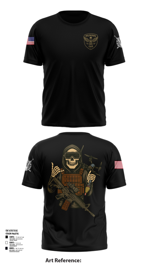 Short Sleeve Performance Shirt, D Co. UAS Platoon, , Teamtime, Team time, sublimation, custom sports apparel, team uniforms, spirit wear, spiritwear, sports uniforms, custom shirts, team store, custom team store, fundraiser sports, apparel fundraiser