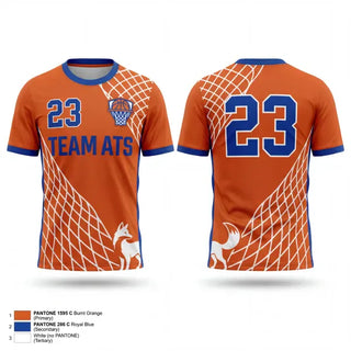 Soft Poly Tee Cotton Like Feel, Breakthrough Academy, Men's Basketball, Teamtime, Team time, sublimation, custom sports apparel, team uniforms, spirit wear, spiritwear, sports uniforms, custom shirts, team store, custom team store, fundraiser sports, apparel fundraiser