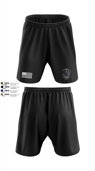 Athletic Shorts With Pockets, Roy Cit Police K9, Police, Teamtime, Team time, sublimation, custom sports apparel, team uniforms, spirit wear, spiritwear, sports uniforms, custom shirts, team store, custom team store, fundraiser sports, apparel fundraiser