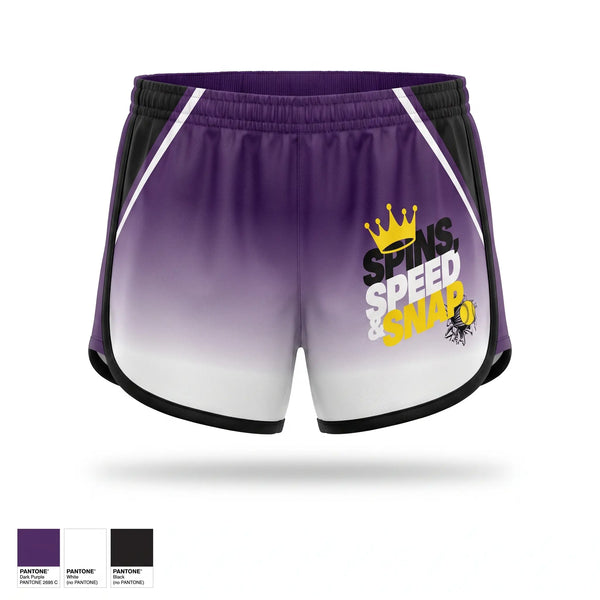 Womens Shorts, Spins, Speed & Snap Pitching, , Teamtime, Team time, sublimation, custom sports apparel, team uniforms, spirit wear, spiritwear, sports uniforms, custom shirts, team store, custom team store, fundraiser sports, apparel fundraiser