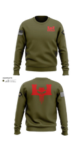 A co 578th BEB 4198260 Crew Neck Sweatshirt - 101