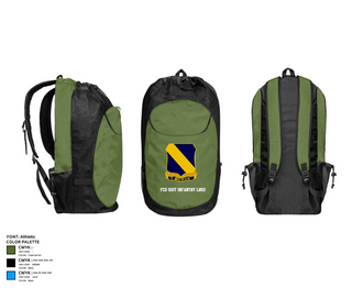 Gear Bag, Fco 51st infantry LRSU, , Teamtime, Team time, sublimation, custom sports apparel, team uniforms, spirit wear, spiritwear, sports uniforms, custom shirts, team store, custom team store, fundraiser sports, apparel fundraiser