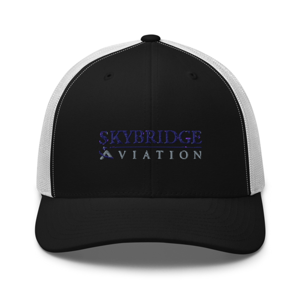 SkyBridge Aviation 74351240 Retro Trucker Hat | Yupoong 6606