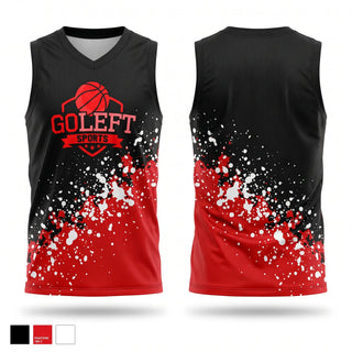 Mens Basketball Jersey, Go Left Sports, Men's Basketball, Teamtime, Team time, sublimation, custom sports apparel, team uniforms, spirit wear, spiritwear, sports uniforms, custom shirts, team store, custom team store, fundraiser sports, apparel fundraiser