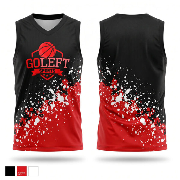 Mens Basketball Jersey, Go Left Sports, Men's Basketball, Teamtime, Team time, sublimation, custom sports apparel, team uniforms, spirit wear, spiritwear, sports uniforms, custom shirts, team store, custom team store, fundraiser sports, apparel fundraiser