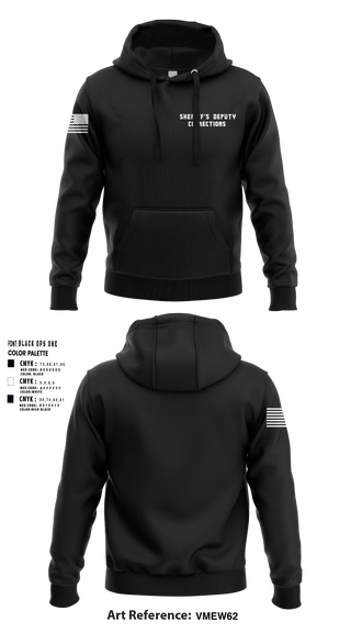 Hoodie, Sheriff”s Deputy Corrections, Police, Teamtime, Team time, sublimation, custom sports apparel, team uniforms, spirit wear, spiritwear, sports uniforms, custom shirts, team store, custom team store, fundraiser sports, apparel fundraiser