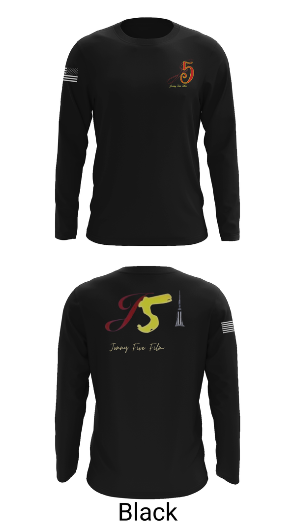 Long Sleeve Performance Shirt, Jonny Five Film, , Teamtime, Team time, sublimation, custom sports apparel, team uniforms, spirit wear, spiritwear, sports uniforms, custom shirts, team store, custom team store, fundraiser sports, apparel fundraiser