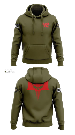 Hoodie, A co 578th BEB, , Teamtime, Team time, sublimation, custom sports apparel, team uniforms, spirit wear, spiritwear, sports uniforms, custom shirts, team store, custom team store, fundraiser sports, apparel fundraiser